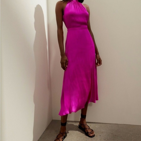 Banana Republic Pink Midi Dress - Picture 5 of 6